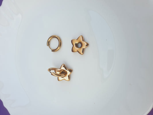 ROSEGOLD EARRING M3 R1 X