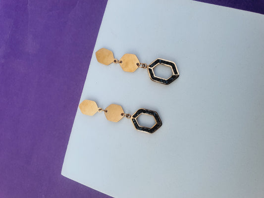 ROSEGOLD EARRING J R1 X