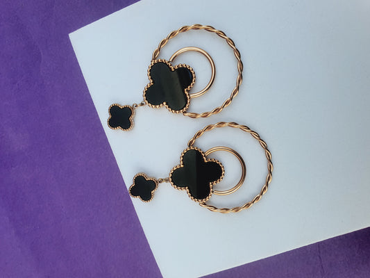 ROSEGOLD EARRING C R1 X