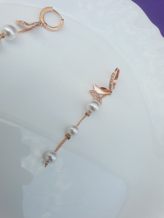ROSEGOLD EARRING Y R1 X
