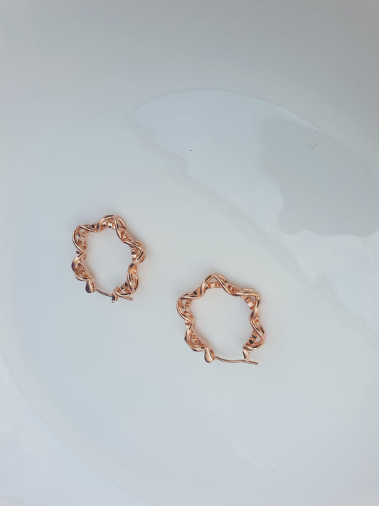 ROSEGOLD EARRING G R1 X