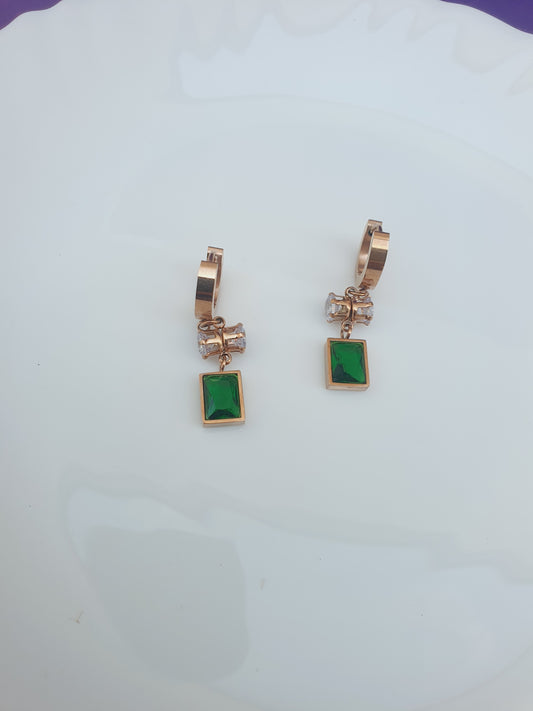 ROSEGOLD EARRING T2 R1 X