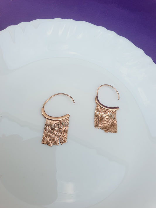 ROSEGOLD EARRING N2 R1 X