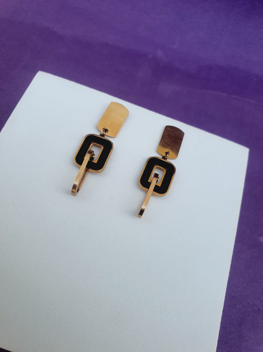 ROSEGOLD EARRING D2 R1 X