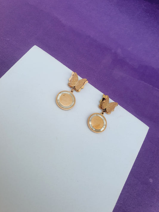 ROSEGOLD EARRING A2 R1 X