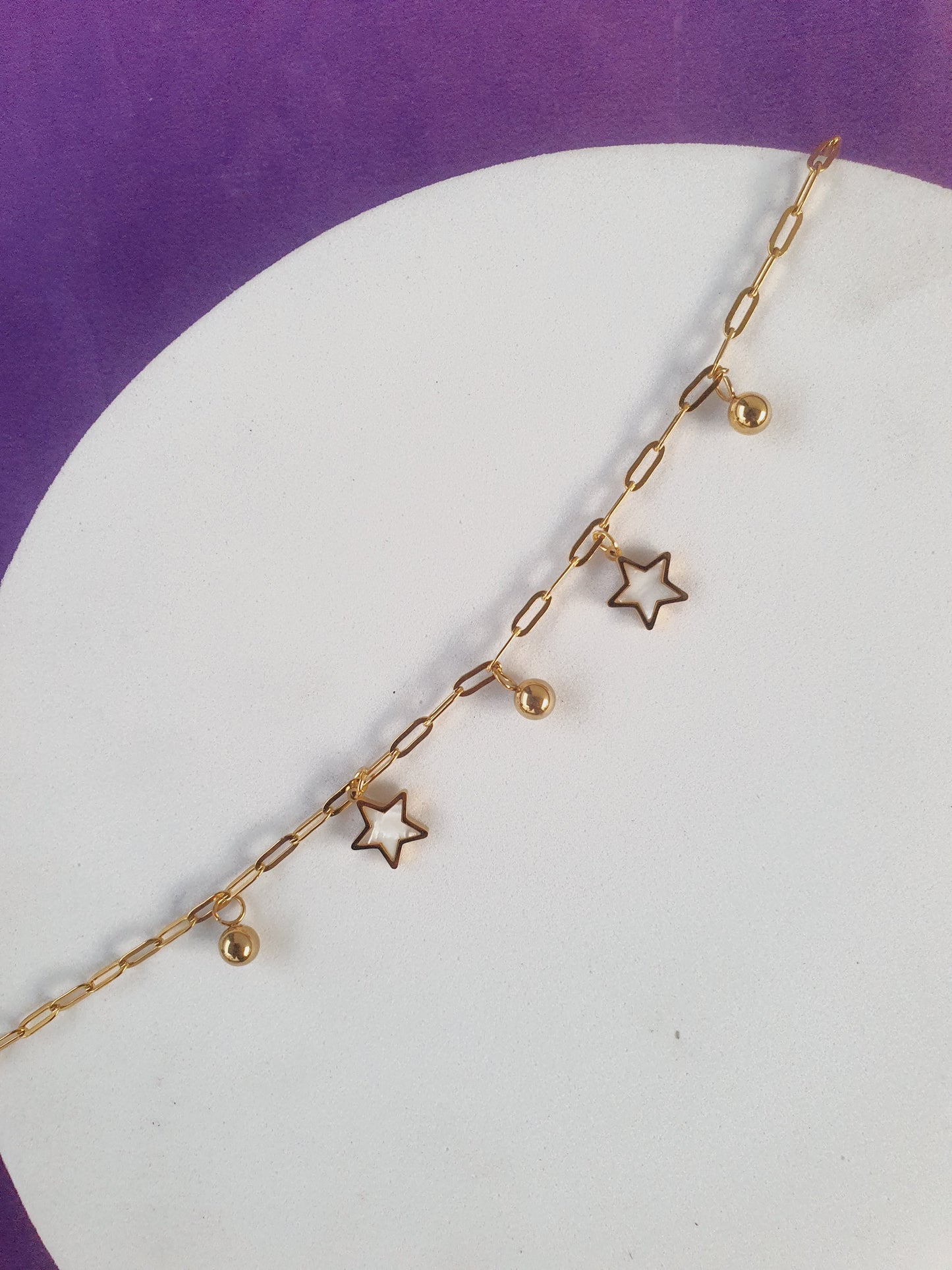 GOLD ANKLET C AT