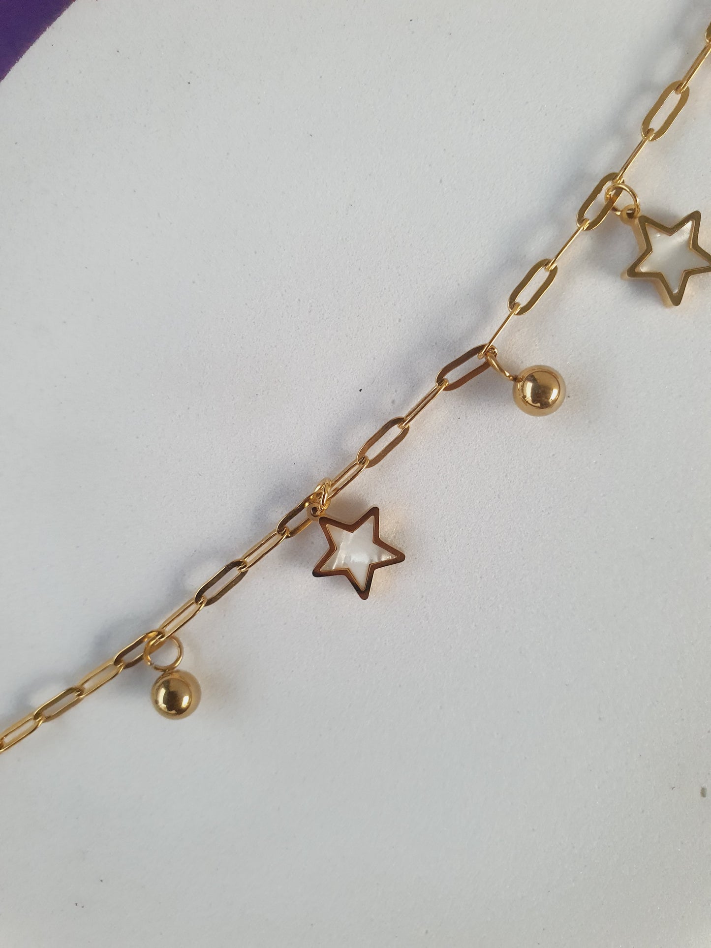 GOLD ANKLET C AT