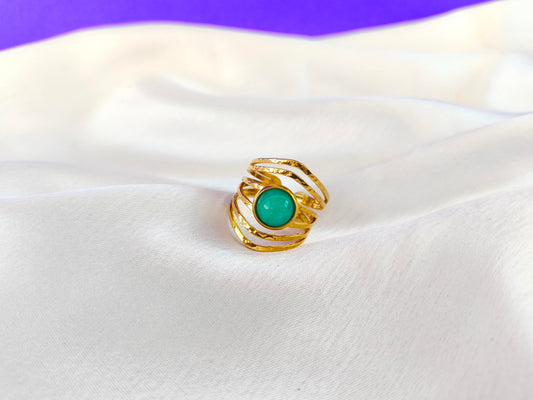 ADJUSTABLE GOLD RING