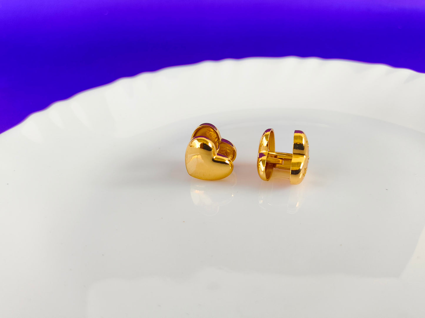 GOLD  EARRING D3 G T3 X