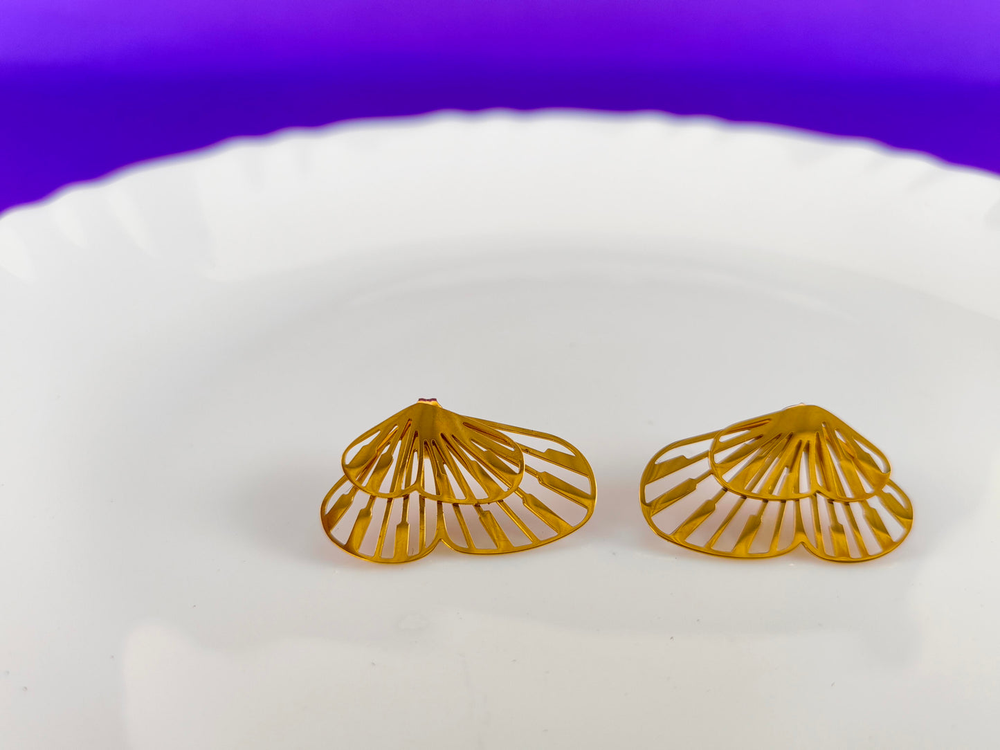 GOLD EARRING ZZ G T2 X