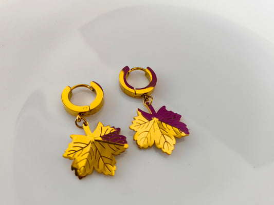 GOLD EARRING BB G T2 X