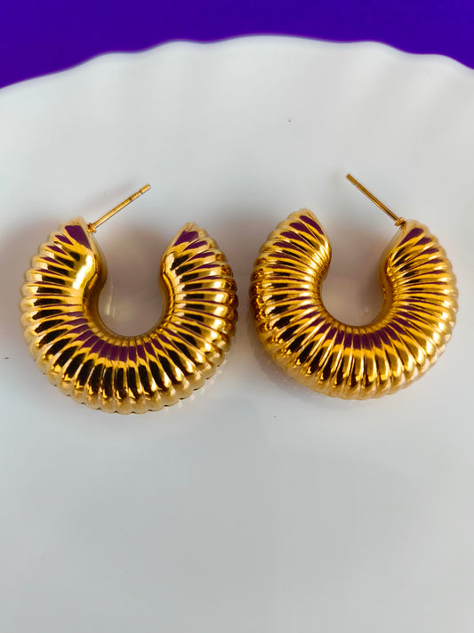 GOLD EARRING G G T1 X