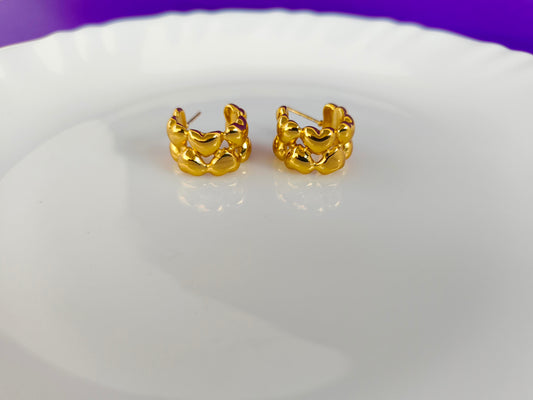 GOLD EARRING B G T1 X