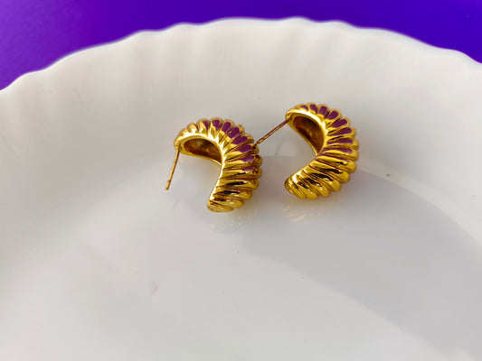 GOLD EARRING L G T1 X