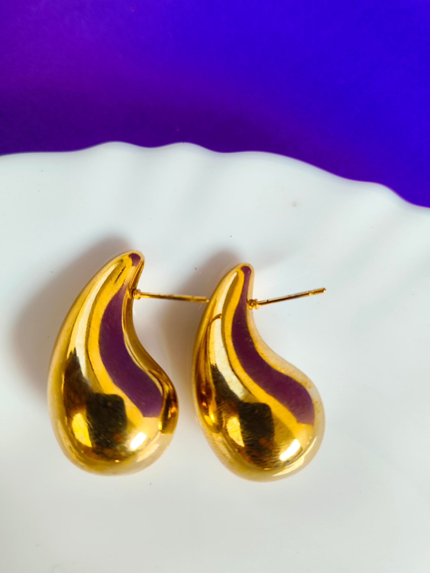GOLD EARRING TT G T2 X