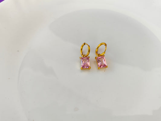GOLD EARRING Y3 G T3 X