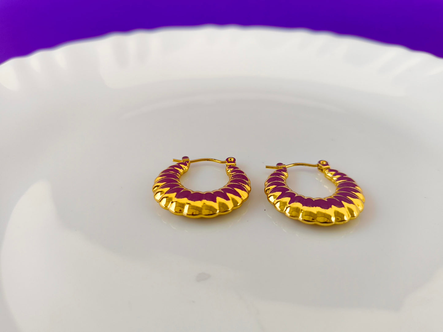 GOLD EARRING O3 G T3 X