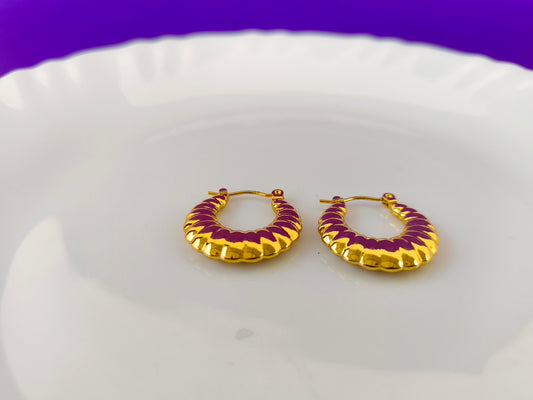 GOLD EARRING O3 G T3 X