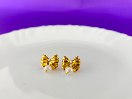 GOLD EARRING W4 G T4 X