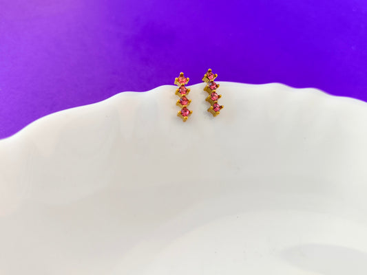 GOLD EARRING B4 G T4 X