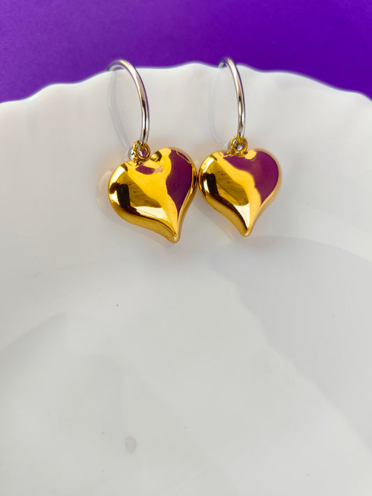 GOLD EARRING C GG C1 X