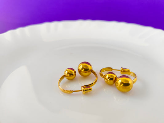 GOLD EARRING G GG C1 X