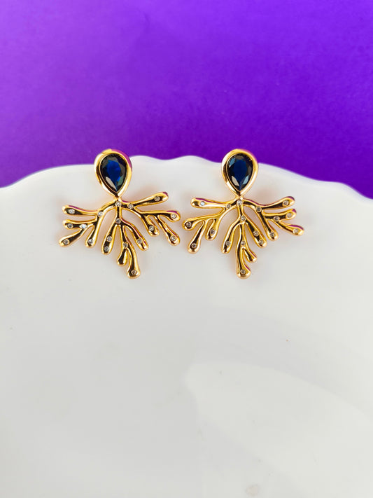 GOLD EARRING T GG C1 X