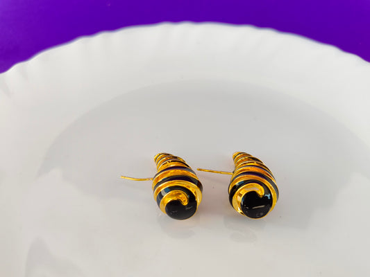 GOLD EARRING Z GG C1 X