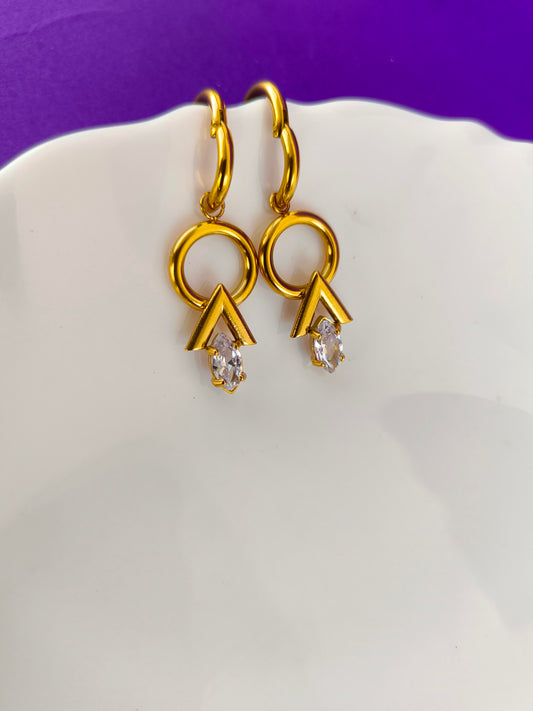 GOLD EARRING 2B GG C1 X