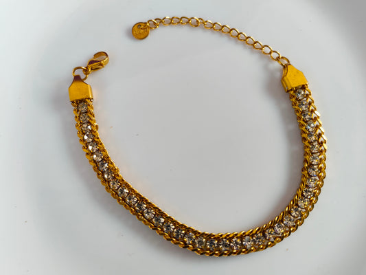 ADULT CHAIN BRACELET V B RB X