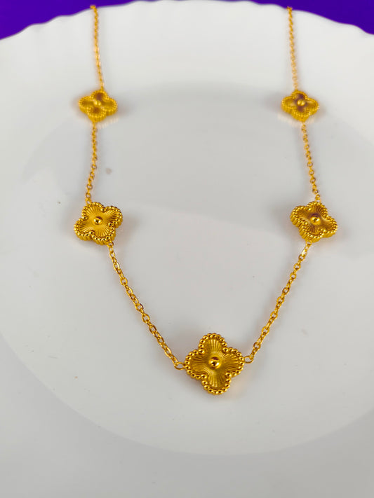 CHARM GOLD CHAIN I4 4M X