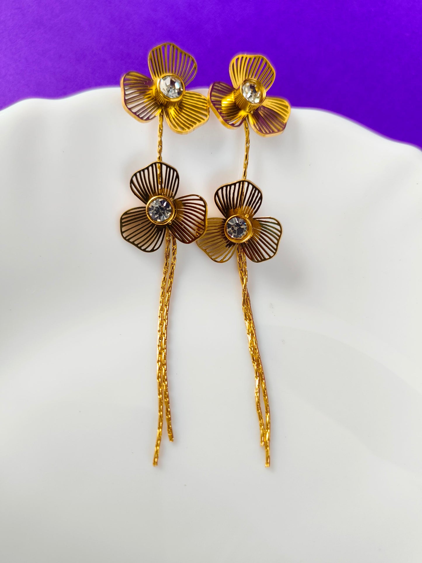 GOLD EARRING 6T G T6 X