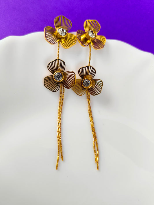 GOLD EARRING 6T G T6 X