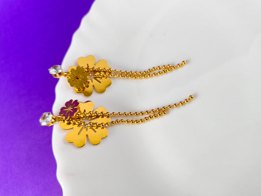 GOLD EARRING 6V G T6 X