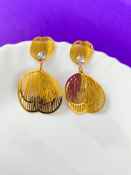 GOLD EARRING 6W G T6 X