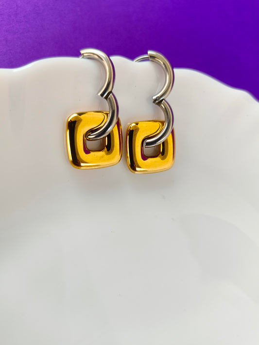 GOLD EARRING 6P G T6 X