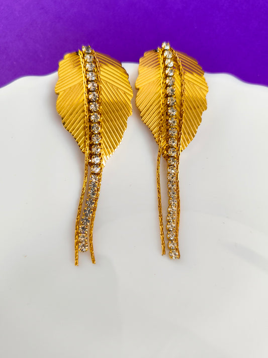 GOLD EARRING 6X G T6 X