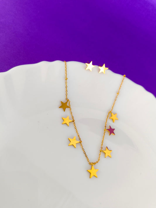 COMBO GOLD CHAIN O TY