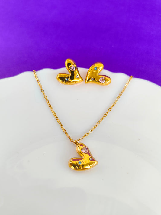 COMBO GOLD CHAIN J TY