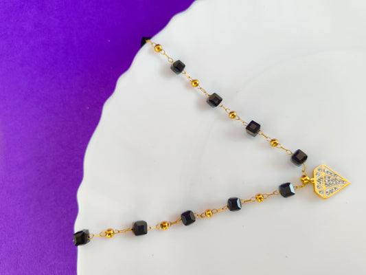 CHARM GOLD CHAIN E 3M X