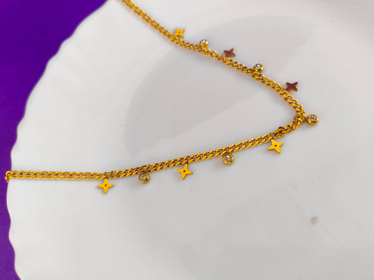 CHARM GOLD CHAIN E5 3M X