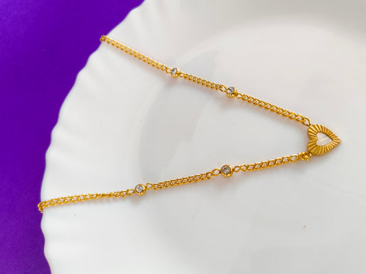 CHARM GOLD CHAIN W 3M X