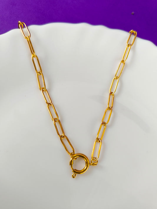 CHARM GOLD CHAIN I3 5M X