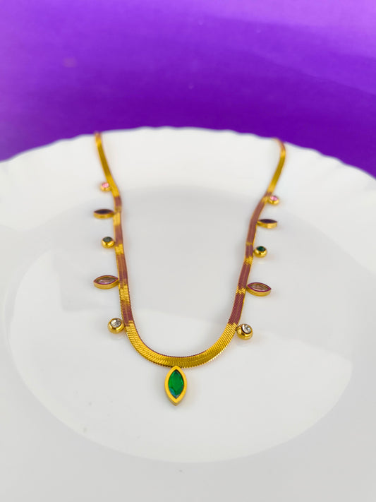 CHARM GOLD CHAIN SS 2M X