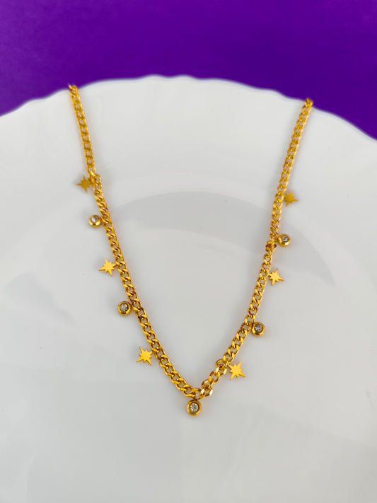 CHARM GOLD CHAIN G 3M X