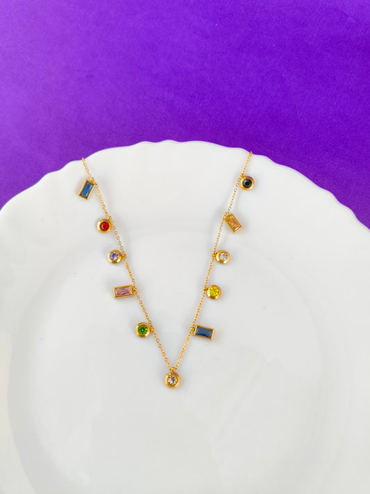 CHARM  GOLD CHAIN Y 2M X