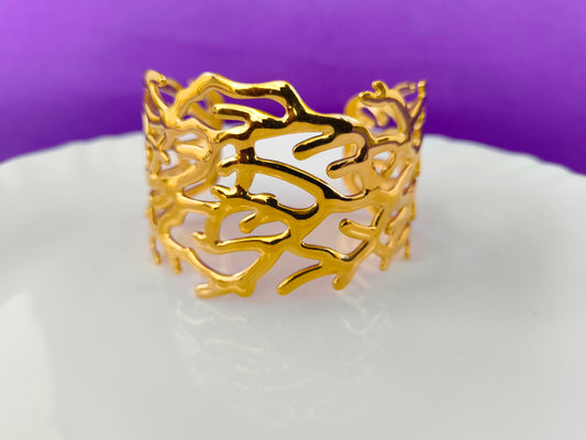 Gold Show Stealer Cuff