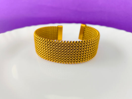 Gold Cuff X