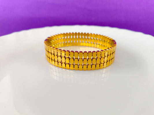 Gold Bracelet X