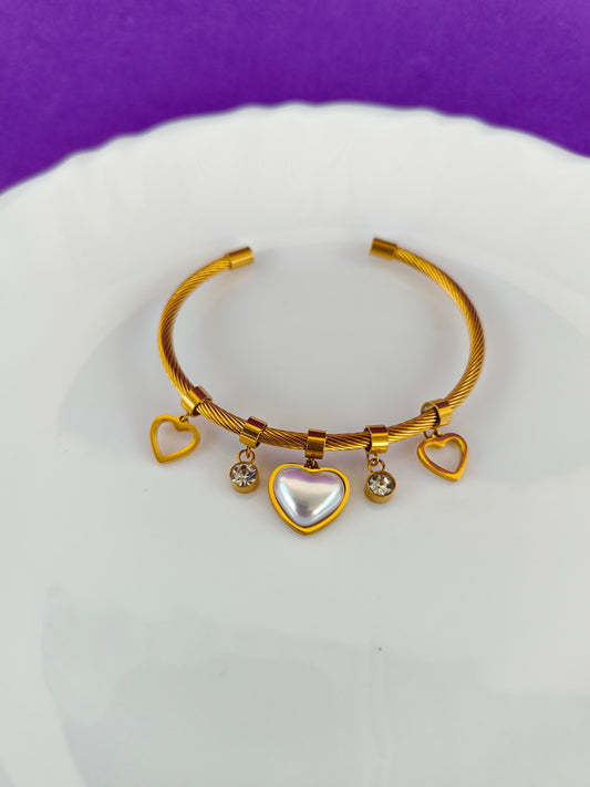 GOLD SPIRAL BRACELET X